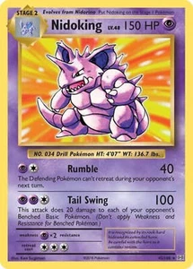 045/108 Nidoking - Rare Reverse Holo - Foto 1 di 1