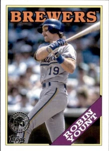 2023 Topps Series 1 1988 35th Anniversary T88-78 Robin Yount Brewers - Picture 1 of 1
