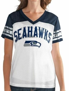 Seattle Seahawks Women's G-III NFL All American Mesh T-Shirt - Picture 1 of 2