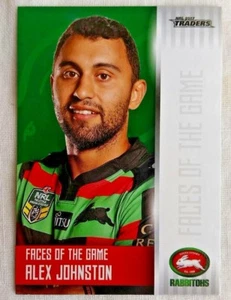 2017 NRL Traders Faces of the Game FOTG 35/48 - Alex Johnston - Picture 1 of 2