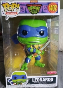 Funko POP! Teenage Mutant Ninja Turtles 10" Leonardo 1402 TARGET EXCLUSIVE - Picture 1 of 4