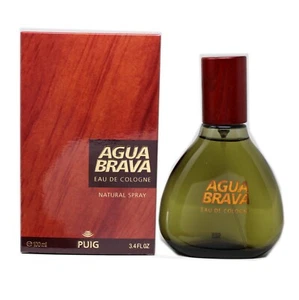 ANTONIO PUIG AGUA BRAVA EAU DE COLOGNE NATURAL SPRAY 100 ML/3.4 FL.OZ. NIB O/P - Picture 1 of 1