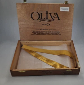 OLIVIA Serie O Nicaragüense Habano Puro Caja de Puros Madera 10"L con Cinta - Imagen 1 de 9