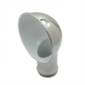 3inch Marine Boat Round White Cowl Vent Air Vent 316 Grade Stainless Steel×1PCS - Picture 1 of 9