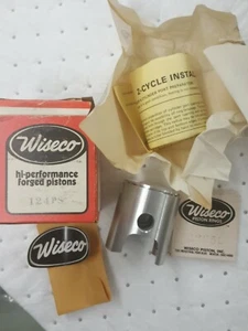 NOS WISECO PISTON 124PS HODAKA COMBAT WOMBAT 125 cc - Picture 1 of 6
