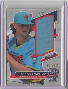 2020 Topps Pro Debut Copa de La Diversion Relics Forrest Whitley 721/989 - Picture 1 of 2