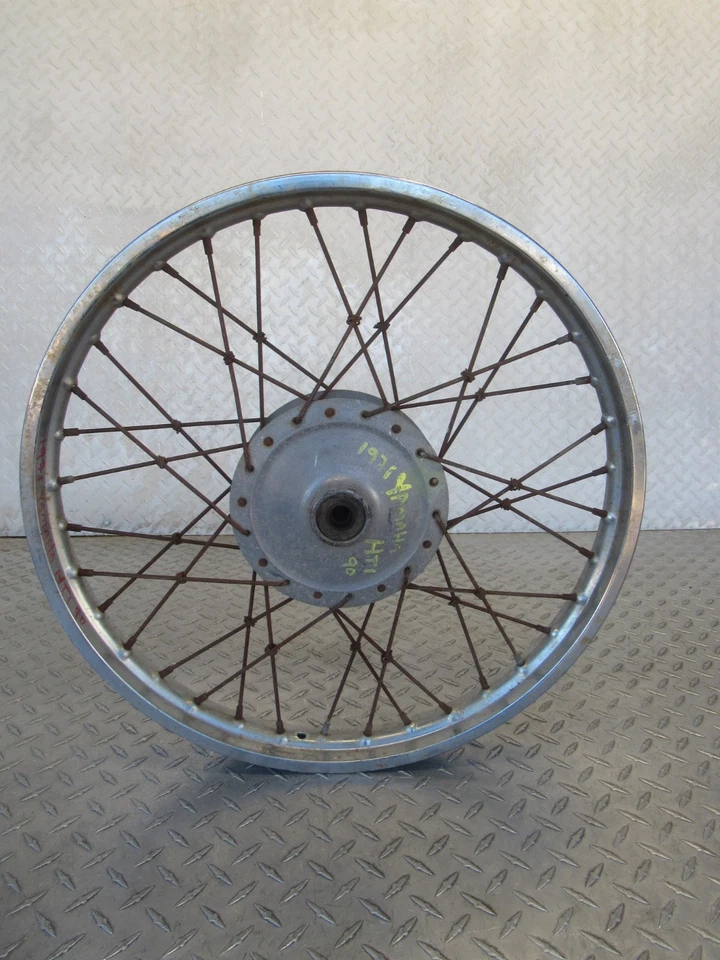 Yamaha HT1 HT 1 90 1971 71 llanta delantera Foto 1 de 4