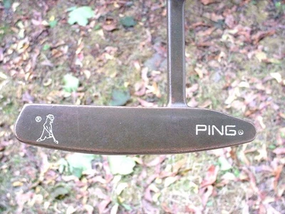 Vintage Ping Anser 5 Berylllium Copper Plumbers Neck Putter 36 Inches 18.4 Oz - Image 1 of 4