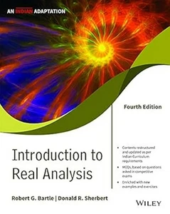 New :Introduction to Real Analysis by Robert G. Bartle 4th INTL ED - Imagen 1 de 3