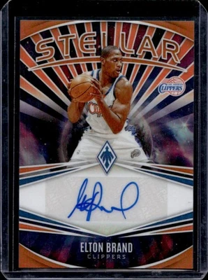 Cortapelos Phoenix Elton Brand Stellar Signatures naranja automático #14/49 2023-24 Foto 1 de 2