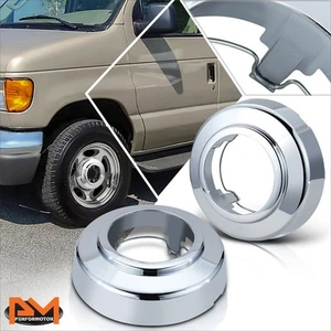 For 94-08 Ford F250/F350/E-Series Econoline 4WD 16x7 Front Wheel Center Cap 2Pcs - Picture 1 of 6