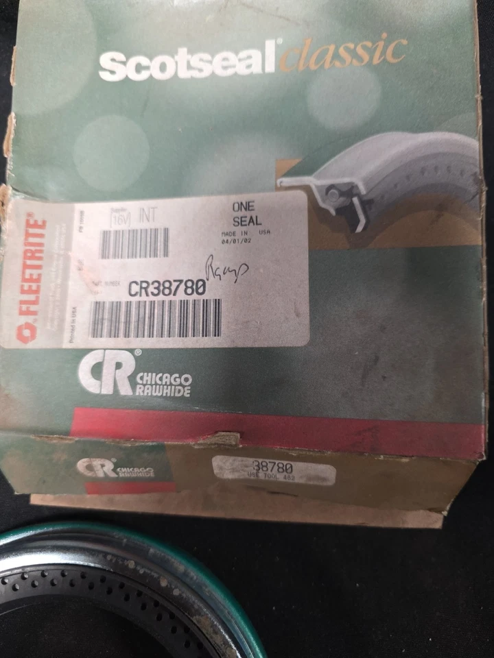 CR SCOTSEAL CR 38780 SKF 经典轮毂密封正品全新 — 第 1/4 张图片