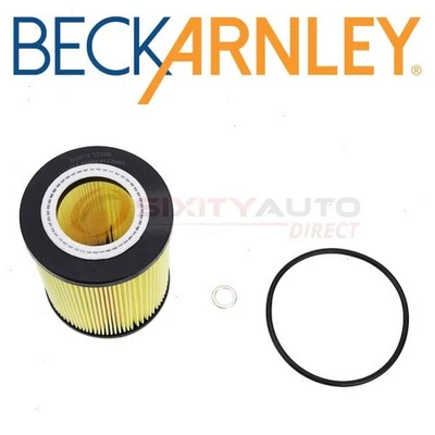 Beck Arnley Engine Oil Filter for 2001-2005 BMW 320i - Oil Change Lubricant vj Foto 1 de 4