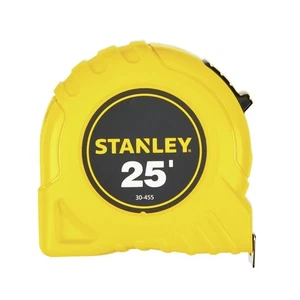 STANLEY 25 ft. L X 1 in. W Compact Tape Measure 1 pk - Picture 1 of 3