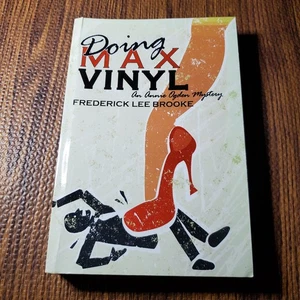 Doing Max Vinyl Frederick Lee Brooke 2007 signiert Kriminalroman - Bild 1 von 8