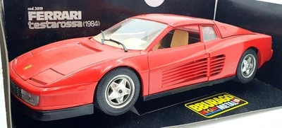 Burago 1/18 Scale Diecast 3019 - 1984 Ferrari Testarossa - Red - Image 1 of 4