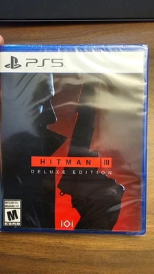 Hitman III 3 Deluxe Edition LRG (PlayStation 5 PS5) BRAND NEW SEALED Limited Run - Image 1 of 3