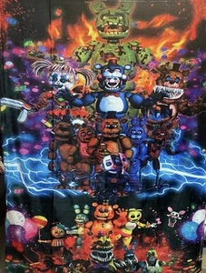 Five Nights At Freddy’s Soft Blanket 50”x40” - Picture 1 of 1