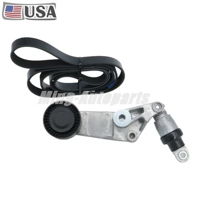 2PCS For Toyota Corolla Matrix Celica 1.8L Serpentine Belt & Tensioner Assembly - Image 1 of 4