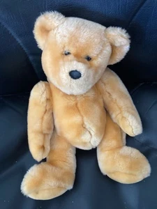 Honey Brown Soft Plush Teddy Bear - VGC - 30cm - Picture 1 of 1