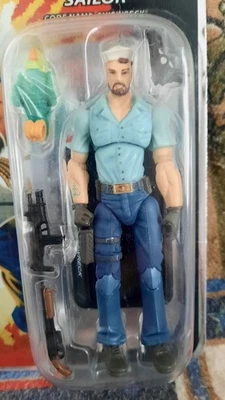 Tarjeta de aluminio Hasbro Gi Joe 2007 25 aniversario marinero naufragio Nisp Foto 1 de 4