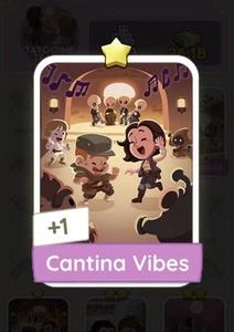 Cantina Vibes - Monoply Go Sticker Fast Sending!! - Picture 1 of 1