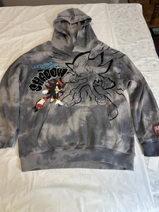 Boys Sonic the Hedgehog Shadow Key ItemHooded Sweatshirt Size 14 - Picture 1 of 3