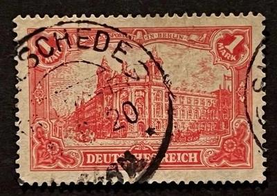 Selos de viagem: selos do Reich alemão Mi 113/ Scott# 111 - 1 marca usada - Imagem 1 de 4