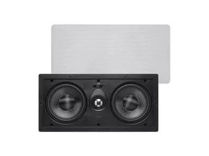 Monoprice Alpha 2-Way In-Wall Center Channel Speaker - Dual 5.25 Inch (Single) - Picture 1 of 6