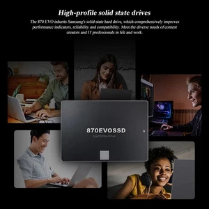128GB Solid State Disk SSD 870 EVO Internal HDD Hard Drive Sata3 2.5 Inch_Q - Zdjęcie 1 z 16