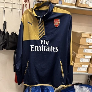 Arsenal Fußball Zug Sweatshirt Fußballjacke Puma Gunners Gr. 2XL Set Shorts - Bild 1 von 12