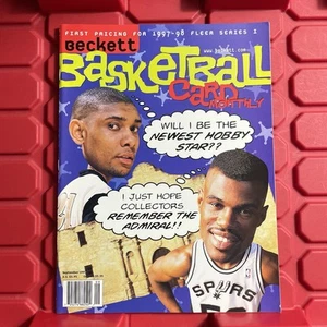 Beckett Basketball Monthly Tim Duncan David Robinson Marcus Camby September 1997 - Picture 1 of 2