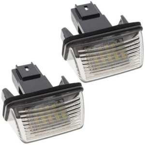 Pour Citroën Berlingo C3 C4 C5 DS4 Jumpy Saxo Xsara 2x LED Éclairage De Plaque - Afbeelding 1 van 4