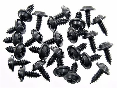 CHRYSLER Interior Screws- #10 x 1/2" Long Flat Top- 15/32" Head- 25 screws- #212 - Image 1 of 4