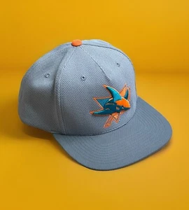 Vintage San Jose Sharks NHL Hockey Hat Baseball Cap Unique Colorway Zephyr Z Hat - Picture 1 of 23