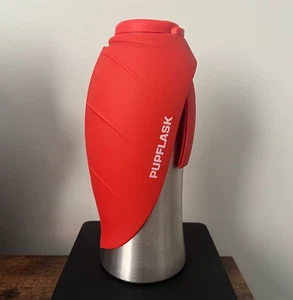 PupFlask Dog Water Bottle  27 OZ Stainless Steel Convenient Water Dispenser NEW - Picture 1 of 5