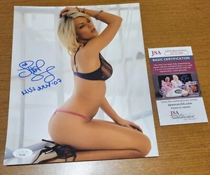 Tiffany Selby signed 8x10 photo Playboy Playmate Miss July 2007 JSA (F) - Picture 1 of 2