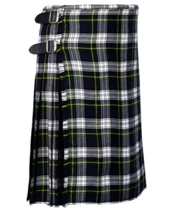Dress Gordon Tartan Kilt || 8 Yard Handmade 16oz Traditional Kilt 24" drop - Picture 1 of 2