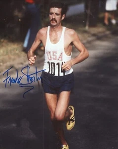 Foto a color brillante de maratón olímpico Frank ShorterAutógrafo 8x10 - Imagen 1 de 1
