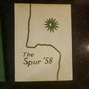 1958 LAREDO JUNIOR College Yearbook Laredo Texas THE SPUR - Picture 1 of 1