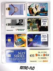 Lot 8 Phonecards Cards Phone + Guards Cards - Vintage Collector Rare! - Picture 1 of 2