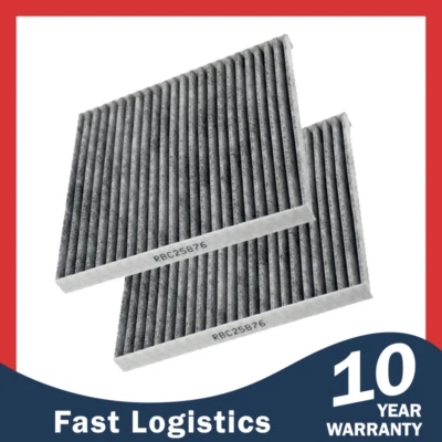 Карбонизированный фильтр свежего воздуха для Lincoln Mkx Ford Edge Mazda Cx-9 C25876 CF10547 - Изображение 1 из 4