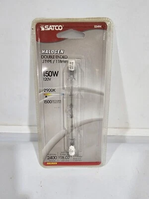 Satco S3494 150W 120V T3 Tubular Light 2900K, Warm White - Image 1 of 2