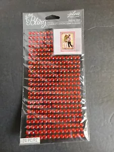 Jolee's Boutique~ All That Bling~ Adhesive Gems~ 24/Pkg-Red~ NEW - Picture 1 of 2