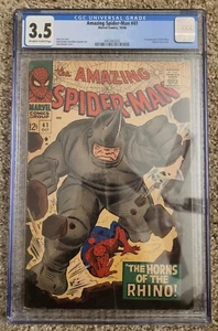 Amazing Spider-Man #41 + 2 Bonus Books 1966 1st App of the Rhino Off-White - Bild 1 von 4