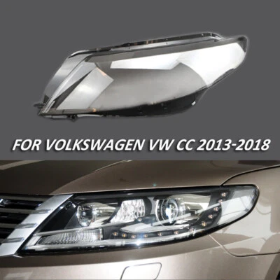 Прозрачная левая крышка объектива фары для Volkswagen VW CC 2013-2018 2014 2015 годов выпуска - Изображение 1 из 4