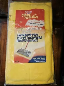 Quickie Clean Results Jumbo Microfiber Hard Floor Mop Refill - 0774MCR - New - Picture 1 of 9