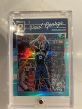 2016-17 Panini Donruss Prizm Paul George trading card￼