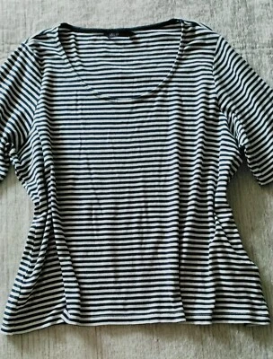 Debenhams Women’s Top Size 18 Blouse T-Shirt Short Sleeve Casual Holiday TP42* - Image 1 of 4