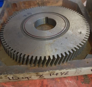 PRR gear SHAVING cutter 10DP X 14 1/2 PA 20deg HARH. 87T for 27T RH 5006-0029 - Imagen 1 de 3